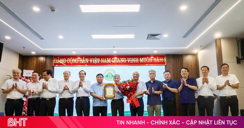 Hội nghị Ban Chấp hành mở rộng Hội đồng hương Hà Tĩnh tại Hà Nội (Ảnh: Báo Hà Tĩnh)
